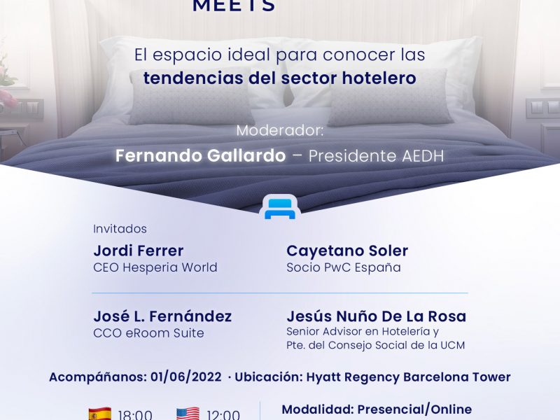 Este próximo 1 de junio eRoom Suite y PwC llevan la Hiperpersonalización de experiencias al sector hotelero español