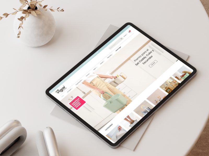 Vigar abre su tienda online: diseño, sostenibilidad y cercanía en cada pedido